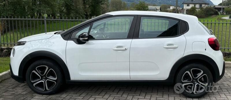 Usata Citroën C3 82 CV (60 kW) 2018 Bianco Utilitaria