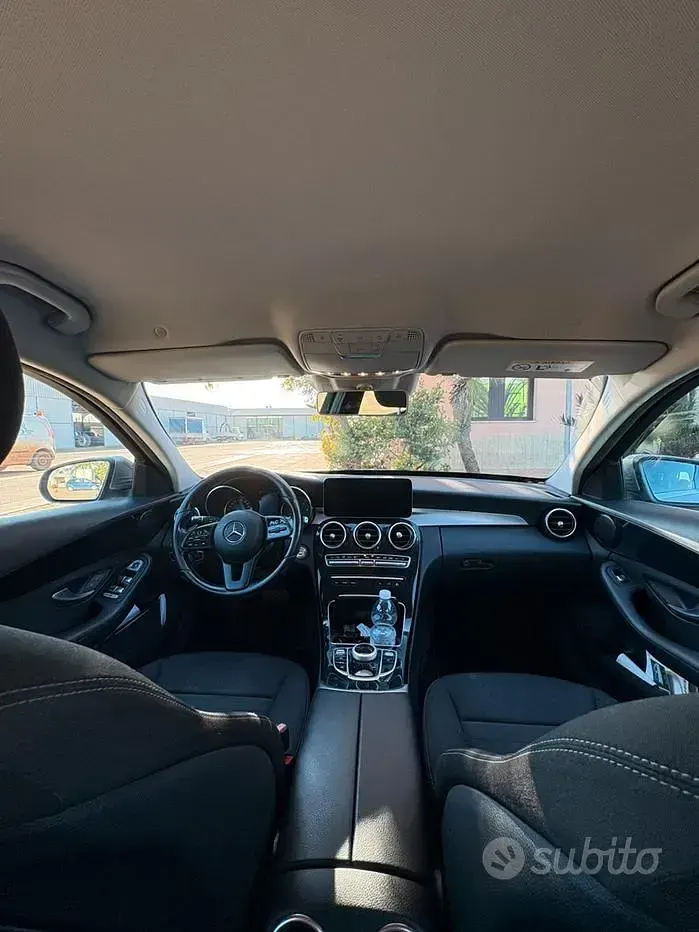 Usata Mercedes C220 194 CV (142 kW) 2018 Grigio Station wagon
