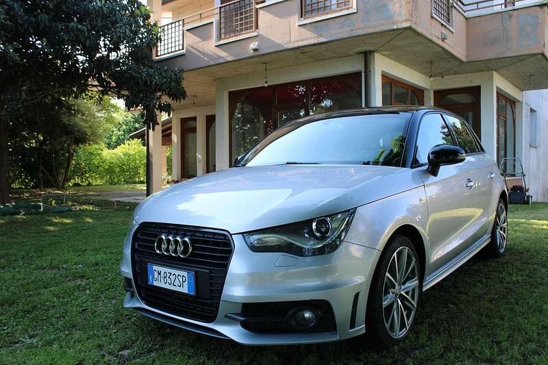 Usata Audi A1 Sportback S-Line 90 CV (66 kW) 2014 Grigio Utilitaria