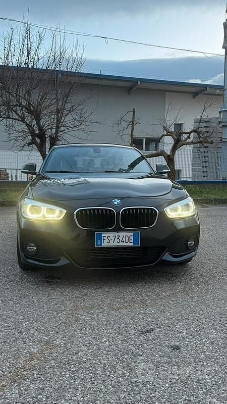 Usata BMW 116 M Sport 116 CV (85 kW) 2018 Nero Utilitaria