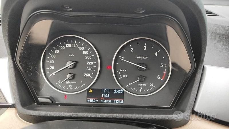 Usata BMW X1 Advantage 150 CV (110 kW) 2018 Nero SUV