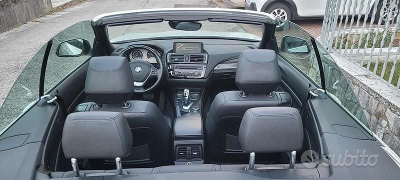 Usata BMW 220 Luxury Line 190 CV (139 kW) 2016 Bianco Cabrio