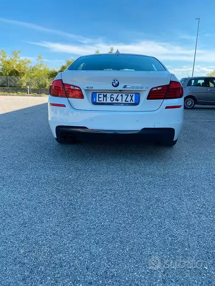Usata BMW 525 Sport Line 218 CV (160 kW) 2013 Bianco Berlina