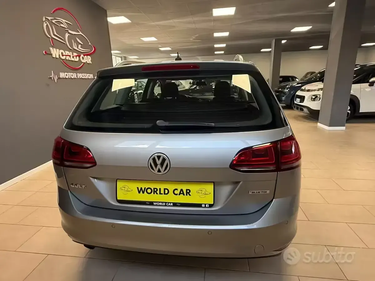 Begagnad VW Golf VII Business 110 HK (80 kW) 2014 Grå Kombi