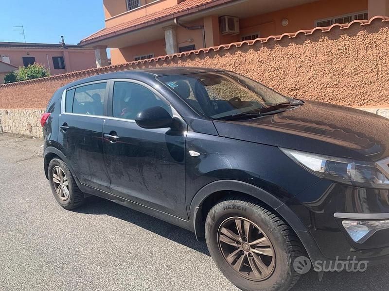 Usata Kia Sportage Active 116 CV (85 kW) 2011 Nero SUV
