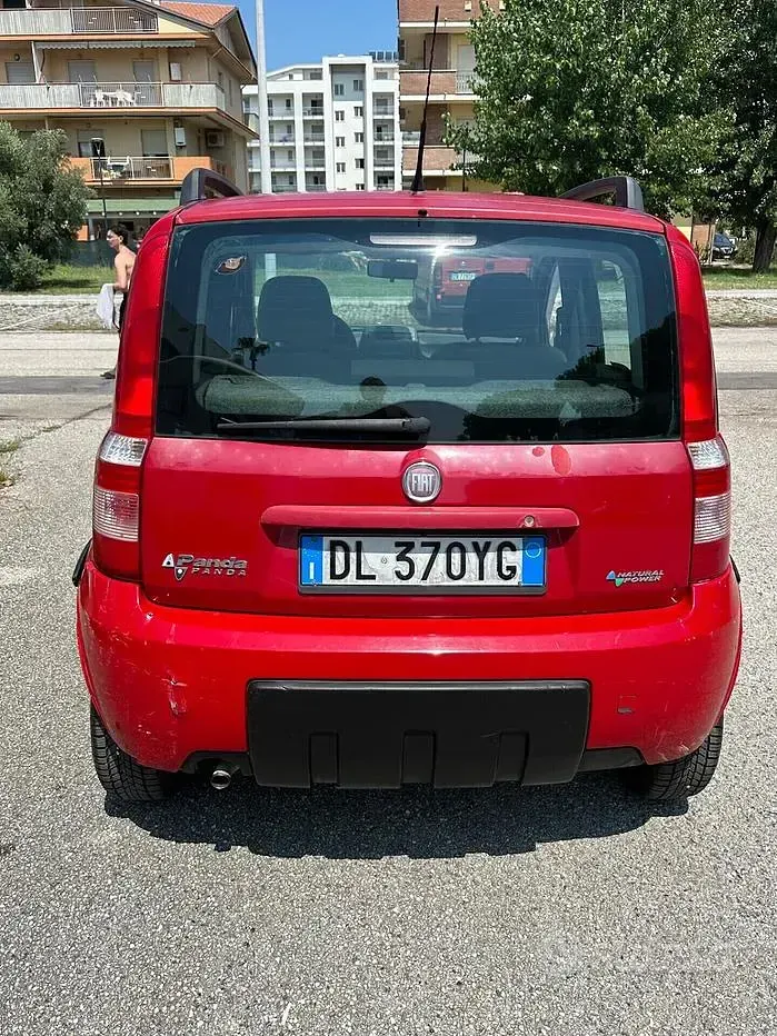 Usata Fiat Panda 60 CV (44 kW) 2008 Rosso Utilitaria