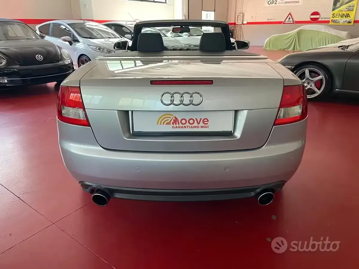 Usata Audi S4 Cabriolet Ambiente 344 CV (253 kW) 2006 Grigio Cabrio