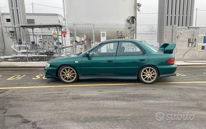 Usata Subaru Impreza GT 1999 Verde Berlina