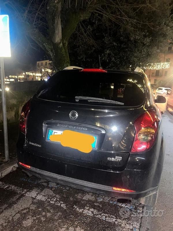 Usata Ssangyong (KGM) Korando 2011 Nero SUV