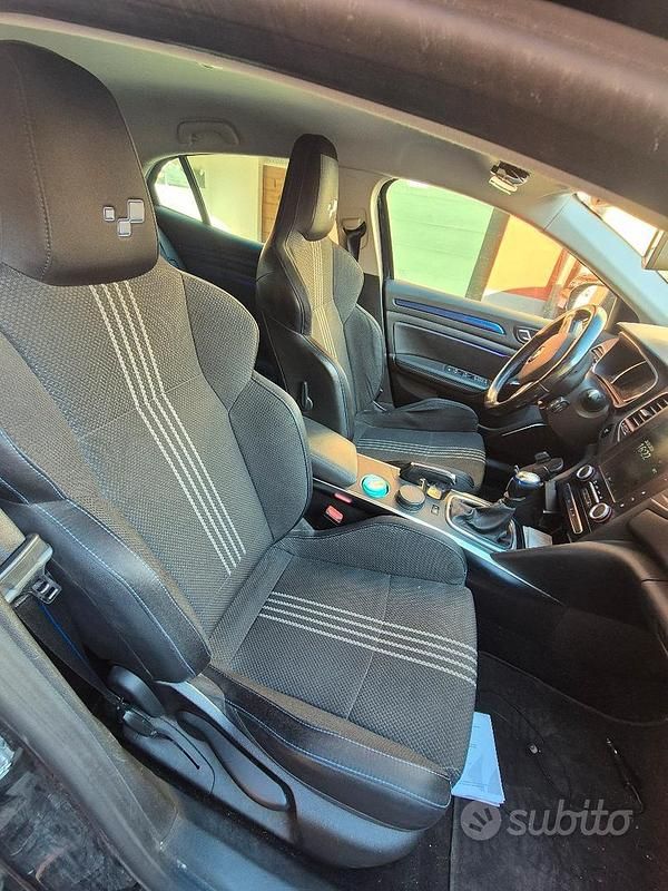 Usata Renault Mégane GT Line GT-Line 131 CV (96 kW) 2017 Nero Berlina