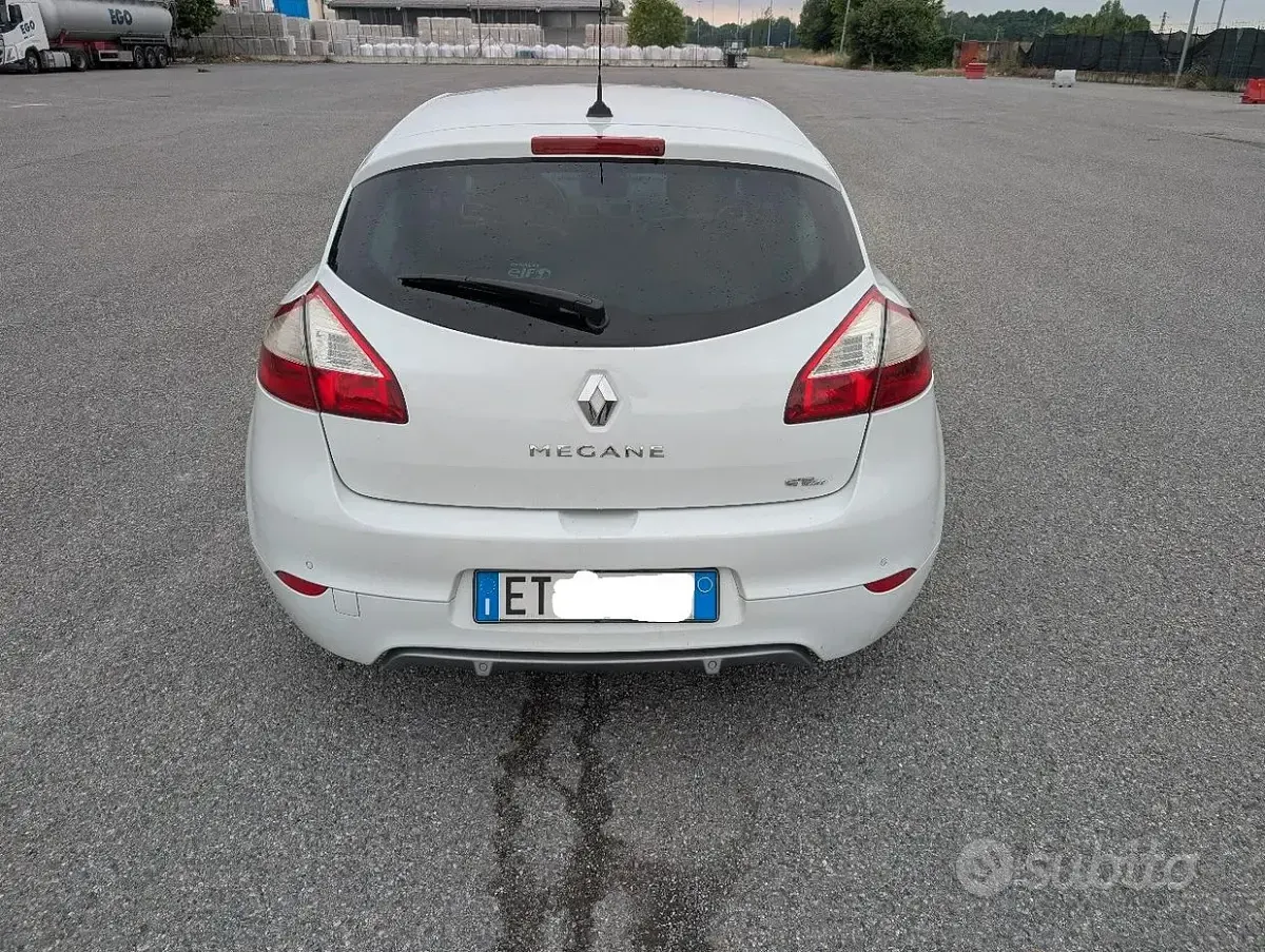 Usata Renault Mégane GT Line GT-Line 110 CV (80 kW) 2014 Bianco Berlina