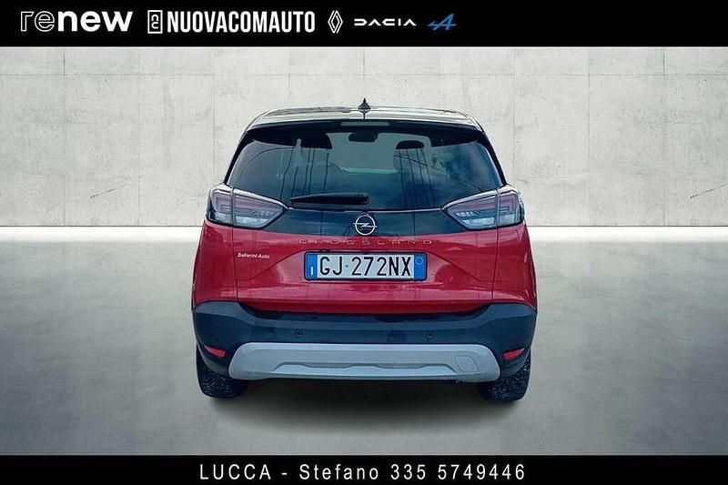 Usata Opel Crossland X Design & Tech 110 CV (80 kW) 2022 Rosso SUV