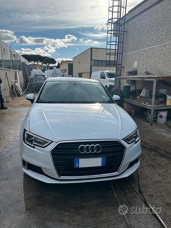 Usata Audi A3 2017 Bianco Berlina