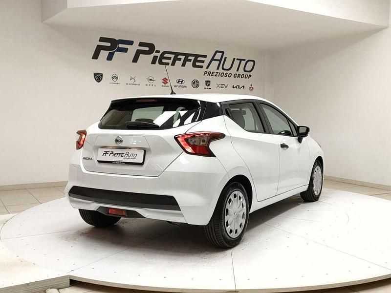 Usata Nissan Micra Visia+ 71 CV (52 kW) 2017 Bianco Utilitaria