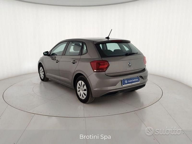 Usata VW Polo Comfortline 90 CV (66 kW) 2021 Grigio Utilitaria
