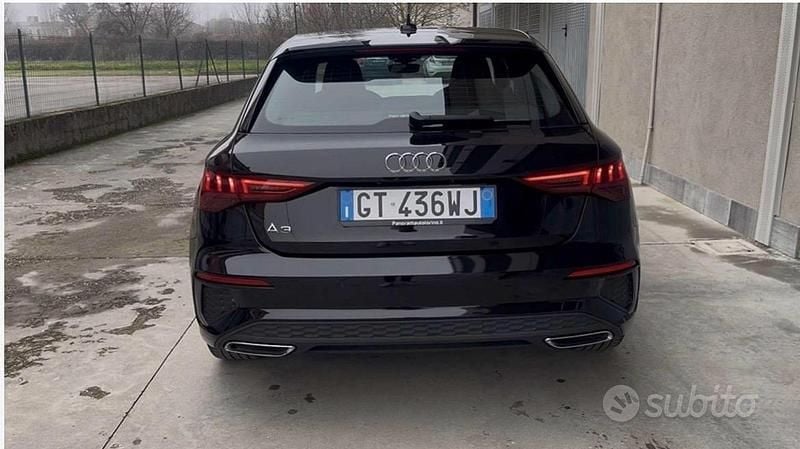 Usata Audi A3 S-Line 150 CV (110 kW) 2023 Nero Berlina