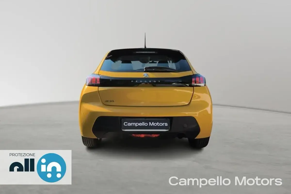 Usata Peugeot 208 Active 75 CV (55 kW) 2021 Giallo Utilitaria