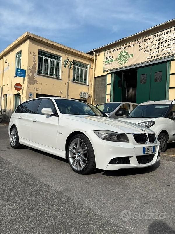 Begagnad BMW 320 M Sport 184 HK (135 kW) 2012 Vit Kombi