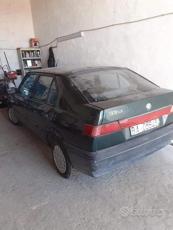 Usata Alfa Romeo 33 1992 Verde Berlina