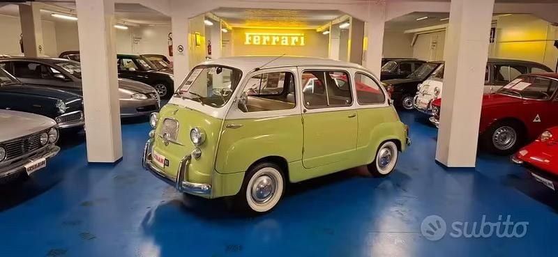 Usata Fiat 600D 1960 Verde Monovolume