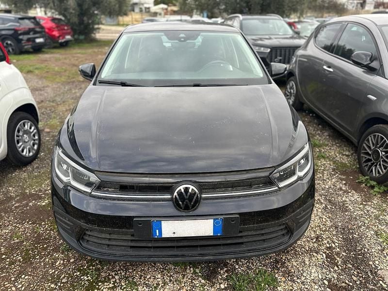 Usata VW Polo Life 95 CV (69 kW) 2023 Nero Utilitaria