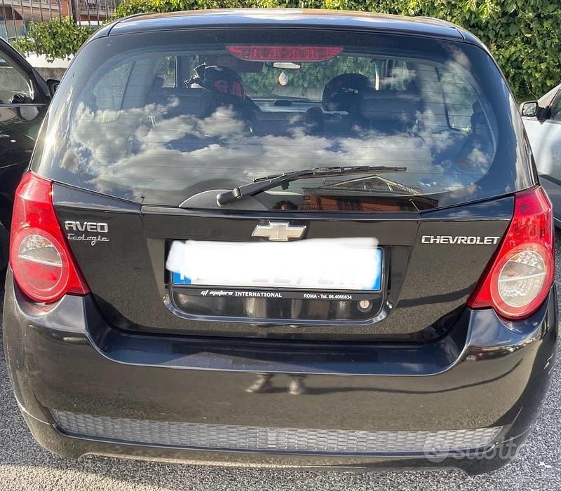 Usata Chevrolet Aveo 2009 Nero