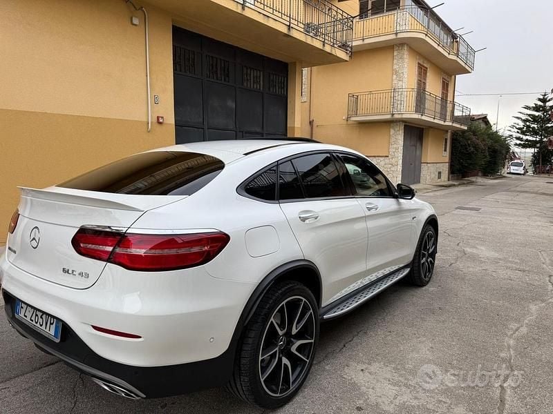 Usata Mercedes GLC43 AMG AMG 390 CV (286 kW) 2020 Bianco Coupé