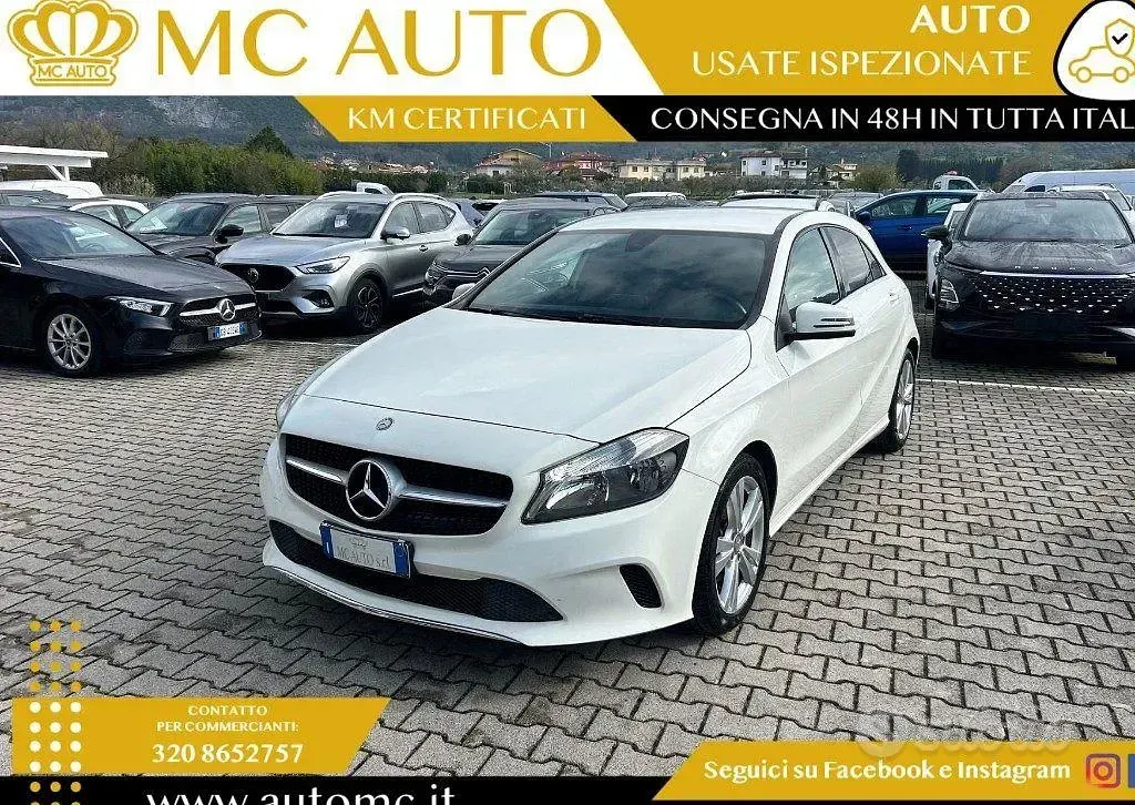 Usata Mercedes A200 136 CV (100 kW) 2016 Bianco Utilitaria