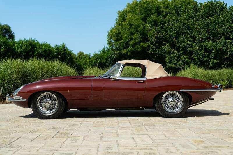 Usata Jaguar E-Type 265 CV (194 kW) 1964 Marrone Cabrio