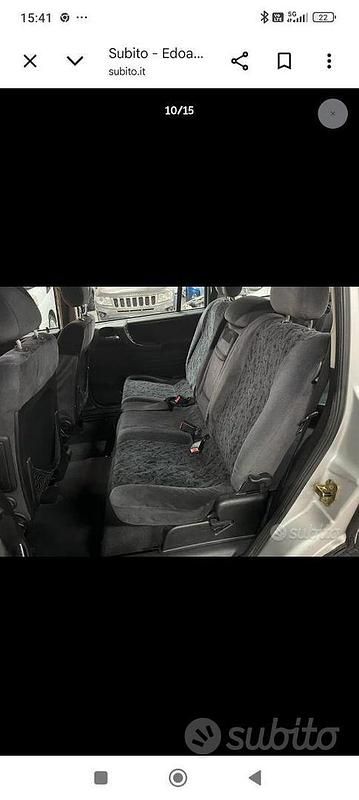 Usata Opel Zafira 2000 Grigio Monovolume