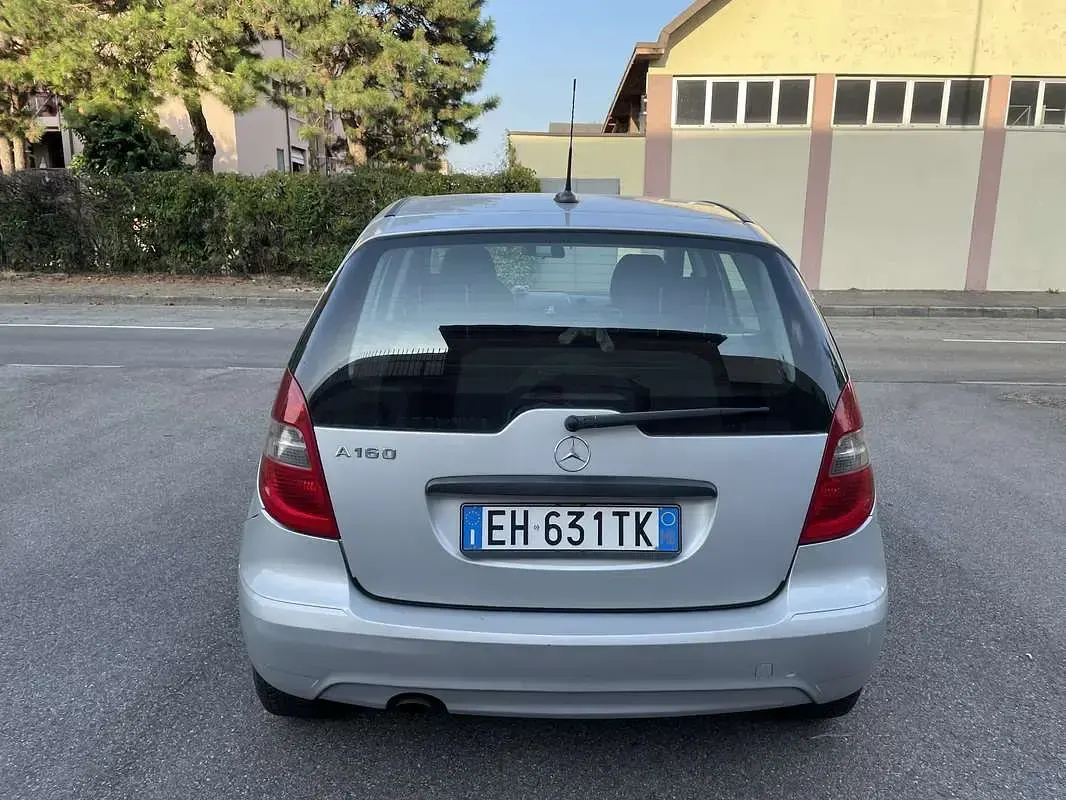 Usata Mercedes A160 Edition 95 CV (69 kW) 2010 Argento Monovolume