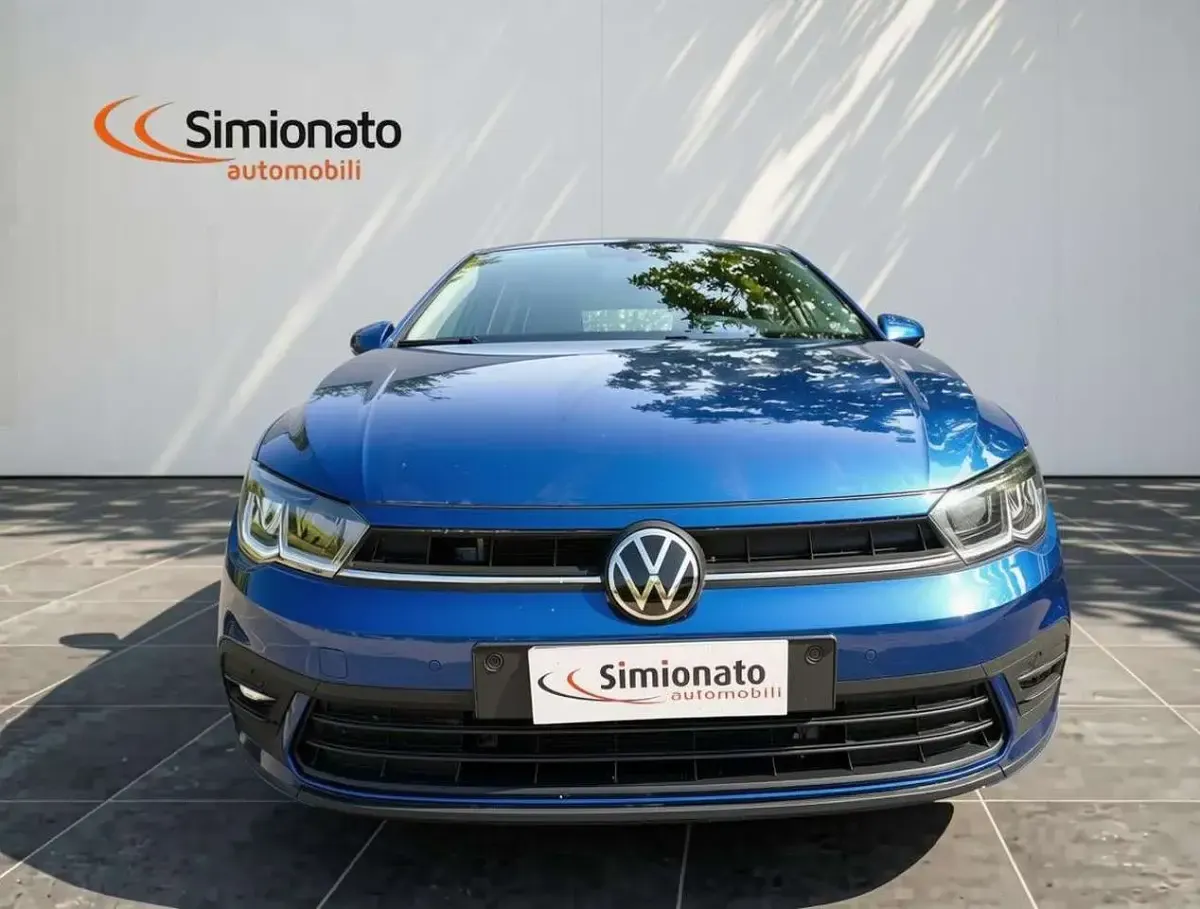 Usata VW Polo Life 95 CV (69 kW) 2025 Blu Utilitaria