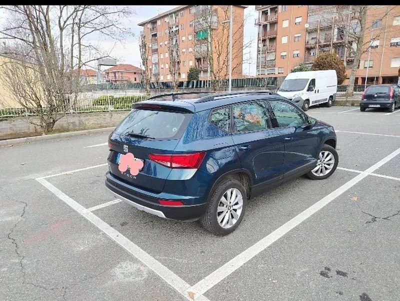 Usata Seat Ateca XCELLENCE 116 CV (85 kW) 2019 Blu/azzurro SUV