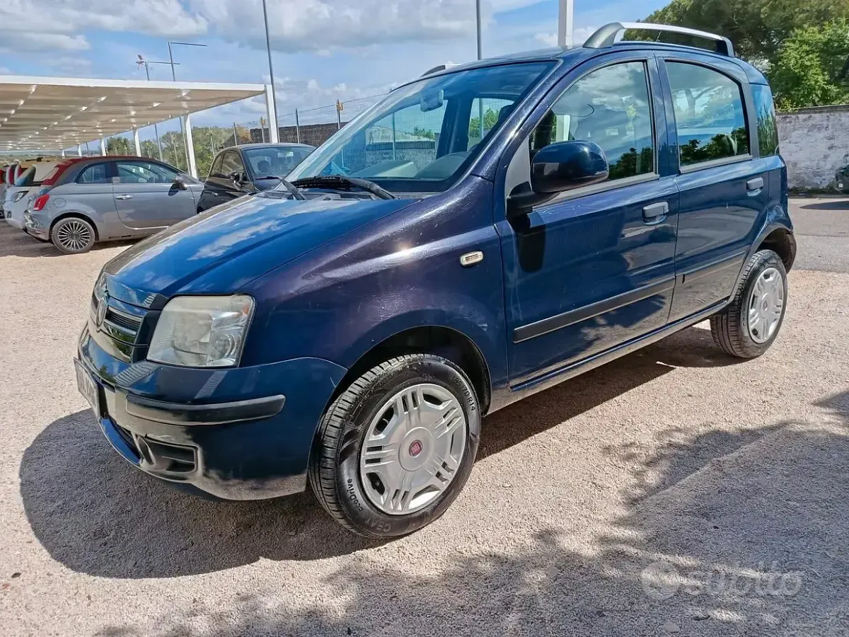 Begagnad Fiat Panda Classica 80 HK (58 kW) 2012 Blå Halvkombi