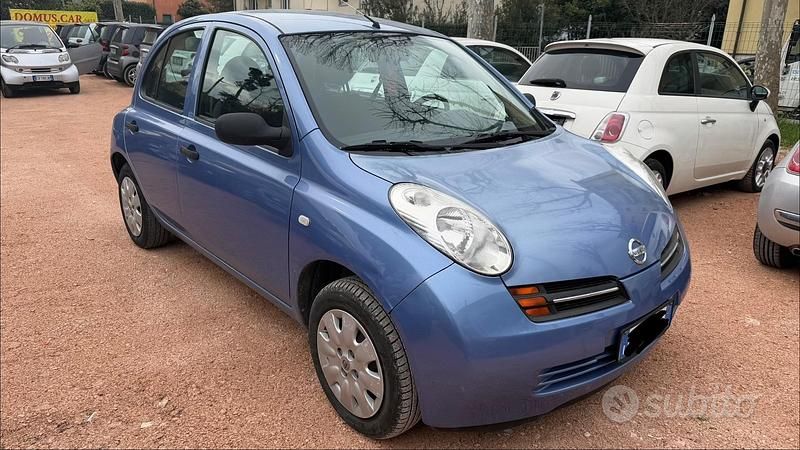 Usata Nissan Micra Visia 80 CV (58 kW) 2005 Blu Berlina