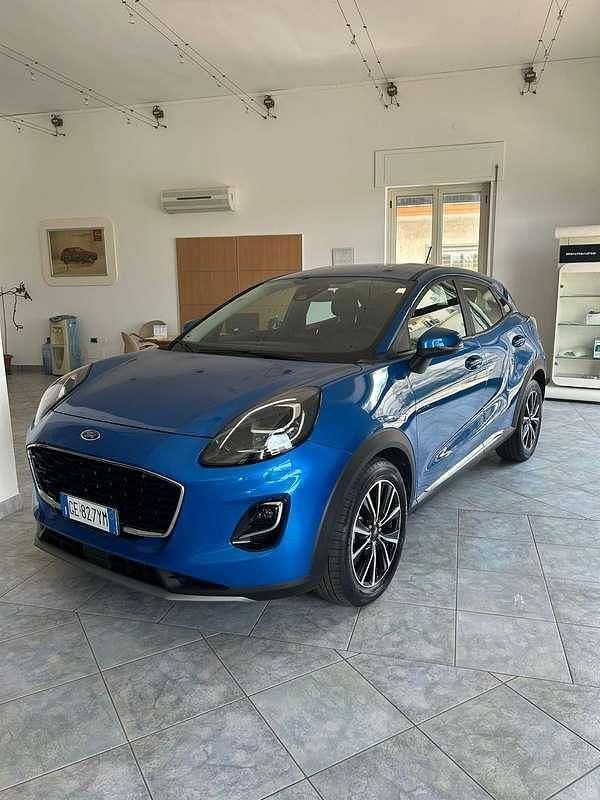Usata Ford Puma Titanium S 120 CV (88 kW) 2021 Blu/azzurro SUV