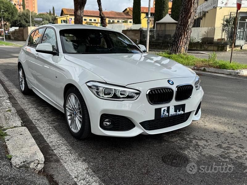 Usata BMW 116 M Sport 115 CV (84 kW) 2020 Bianco Utilitaria