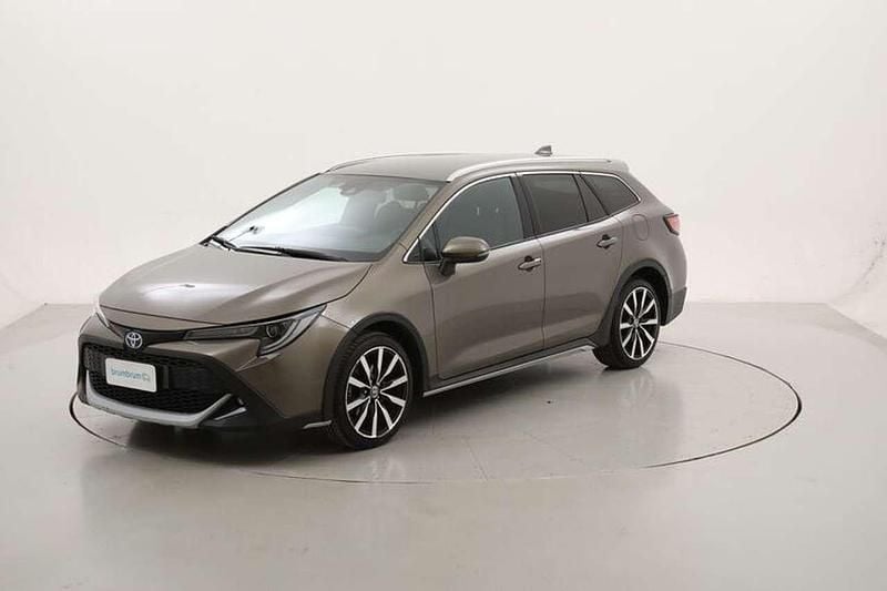 Beige Usata 2022 Toyota Corolla Station wagon | 21.490 € (Buon prezzo) - Immagine 1/4