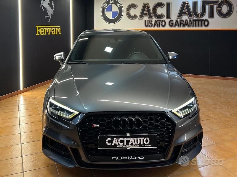 Usata Audi S3 Ambiente 300 CV (220 kW) 2019 Grigio Berlina