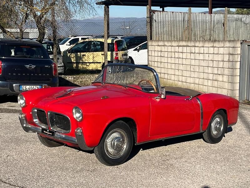 Usata Fiat 1100 1956 Rosso Cabrio