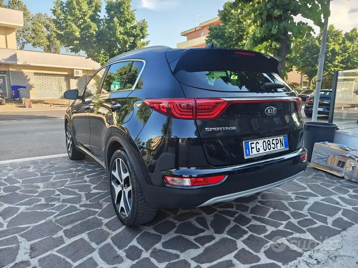 Usata Kia Sportage GT-Line 141 CV (103 kW) 2017 Nero SUV