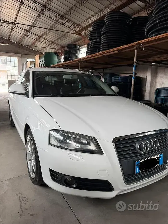 Usado Audi A3 140 CV (102 kW) 2010 Blanco Utilitario