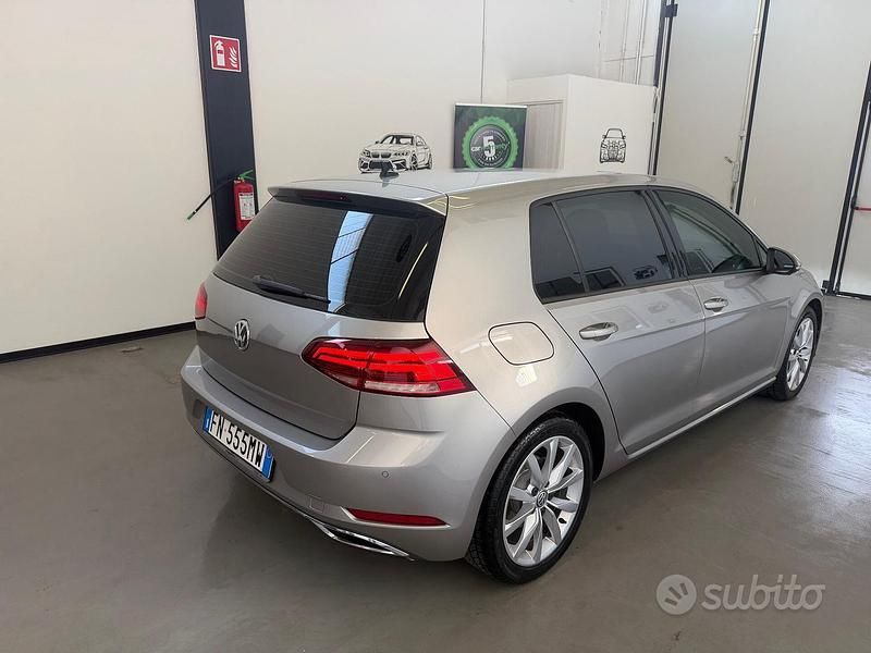 Usata VW Golf VII Highline 150 CV (110 kW) 2018 Grigio Berlina