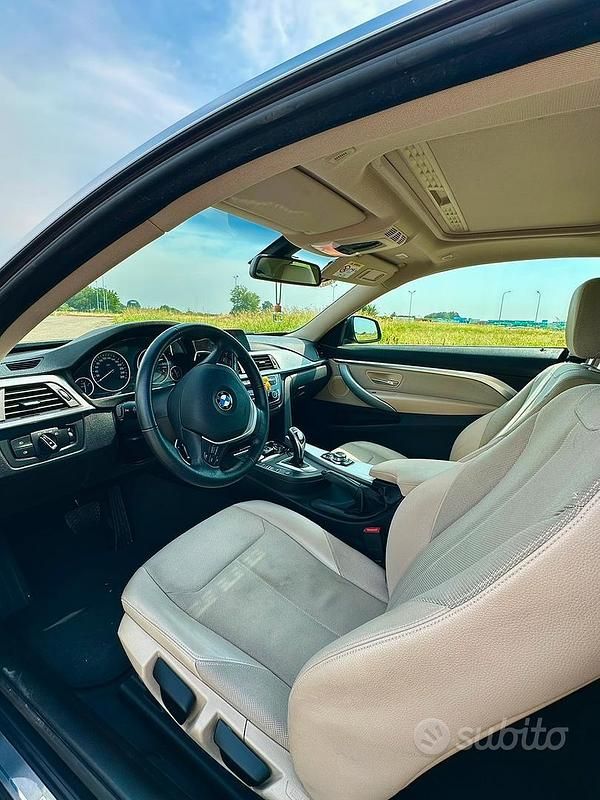 Usata BMW 420 Coupé 184 CV (135 kW) 2015 Grigio Coupé