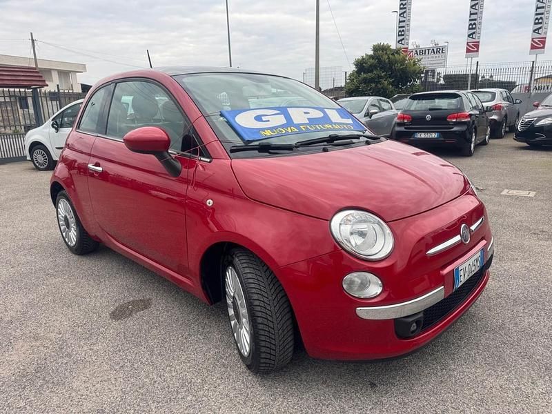 Usata Fiat 500 Lounge 69 CV (50 kW) 2014 Rosso Berlina