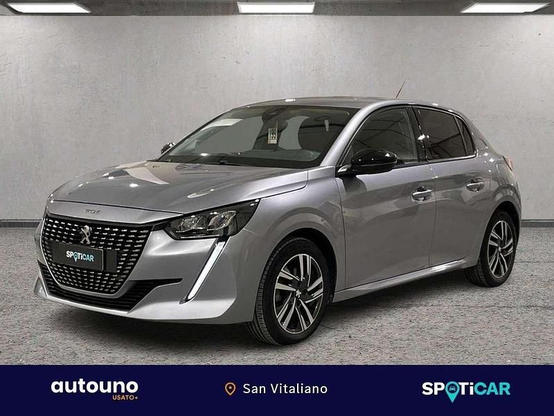 Usata Peugeot 208 Allure 101 CV (74 kW) 2023 Grigio Utilitaria
