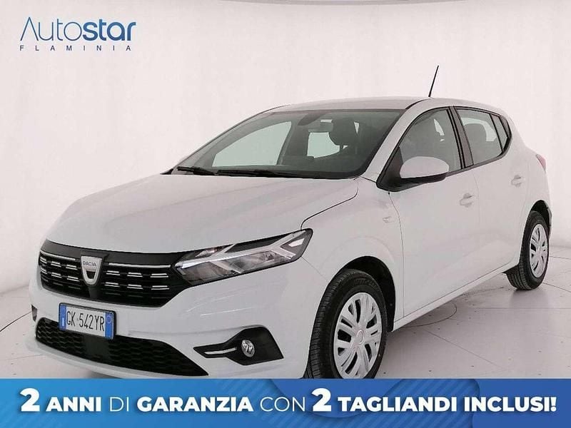 Bianco Usata 2022 Dacia Sandero Comfort Due volumi | 11.500 € (Ottimo prezzo) - Immagine 1/4