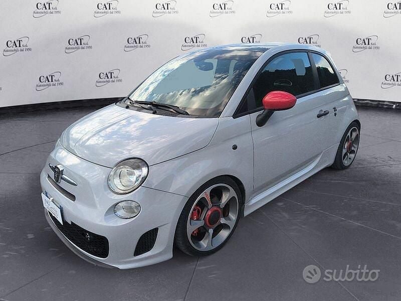 Usata Abarth 500 Custom 135 CV (99 kW) 2013 Grigio Utilitaria