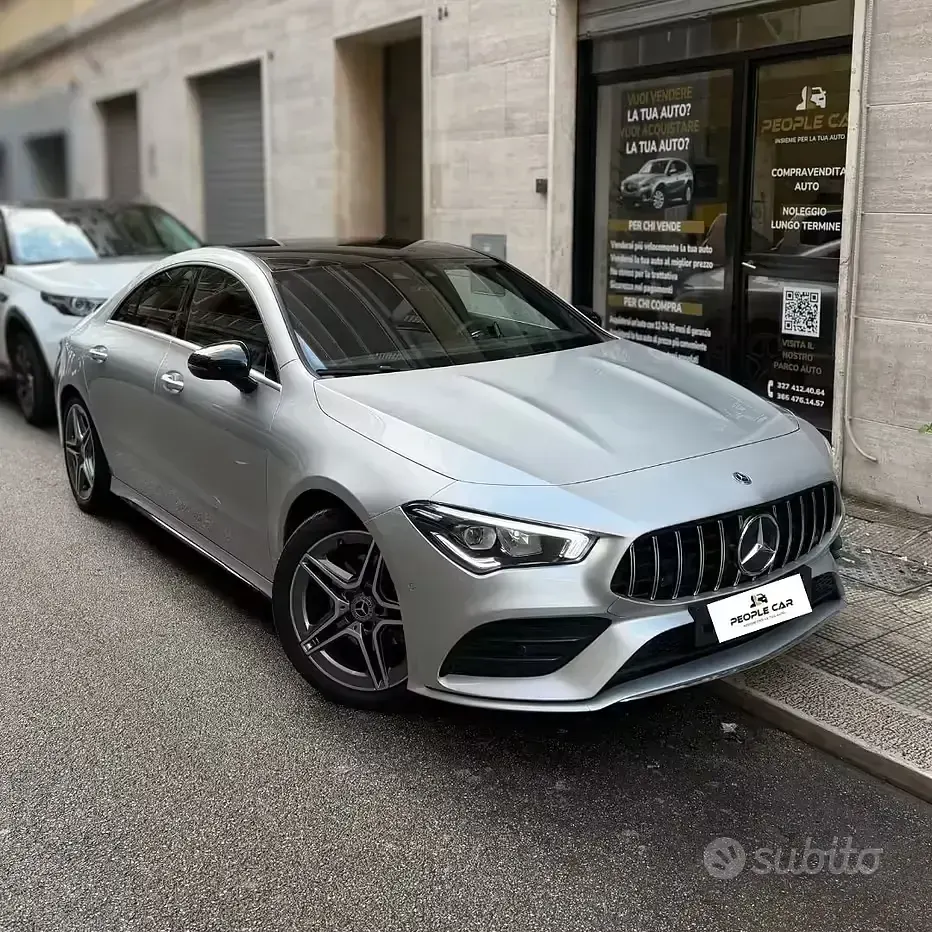 Usata Mercedes CLA200 Premium 150 CV (110 kW) 2023 Grigio Coupé