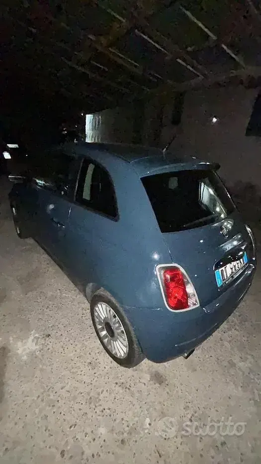 Usata Fiat 500 75 CV (55 kW) 2009 Bluazzurro Cabrio